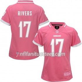 Nainen Los Angeles Chargers NFL Pelipaita Philip Rivers 17 Nike Pinkki
